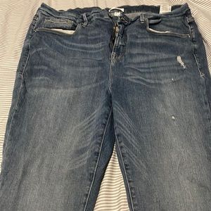 Good American good legs crop euc